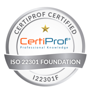 ISO 22301 FOUNDATION CERTIPROF CERTIFIED (I22301F)