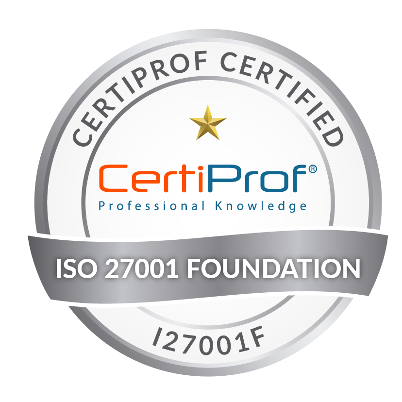 ISO 27001 FOUNDATION CERTIPROF CERTIFIED (I27001F)